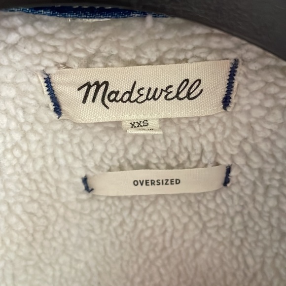 Oversized Jean Jacket Madewell XXS - Picture 2 of 7